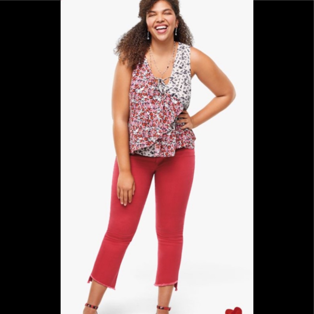 Cabi High-Low Crop, NEW, size 12